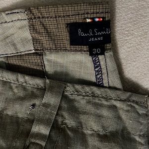 Paul Smith waist 30 inches casual 54% Linen 23% cotton and 14% wool pants.